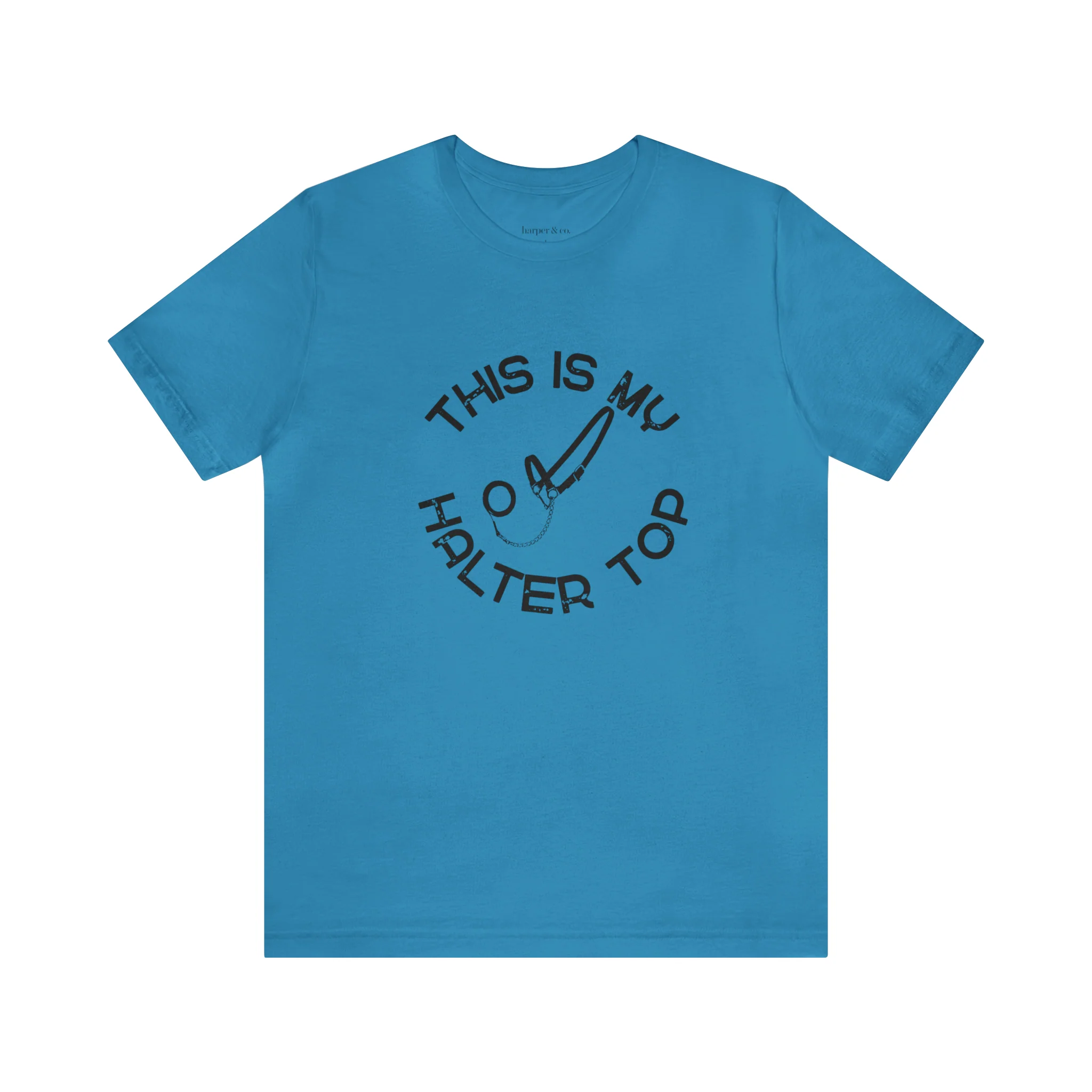 This is My Halter Top Unisex Jersey Short Sleeve Tee