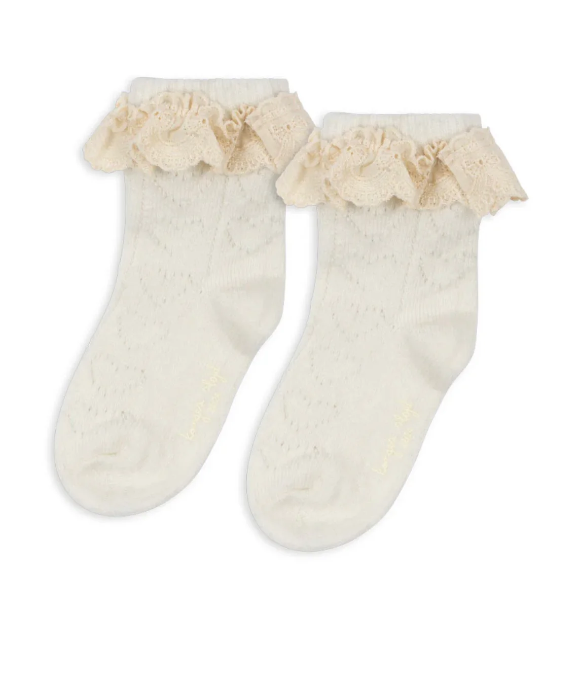 WOOL POINTELLE SOCKS