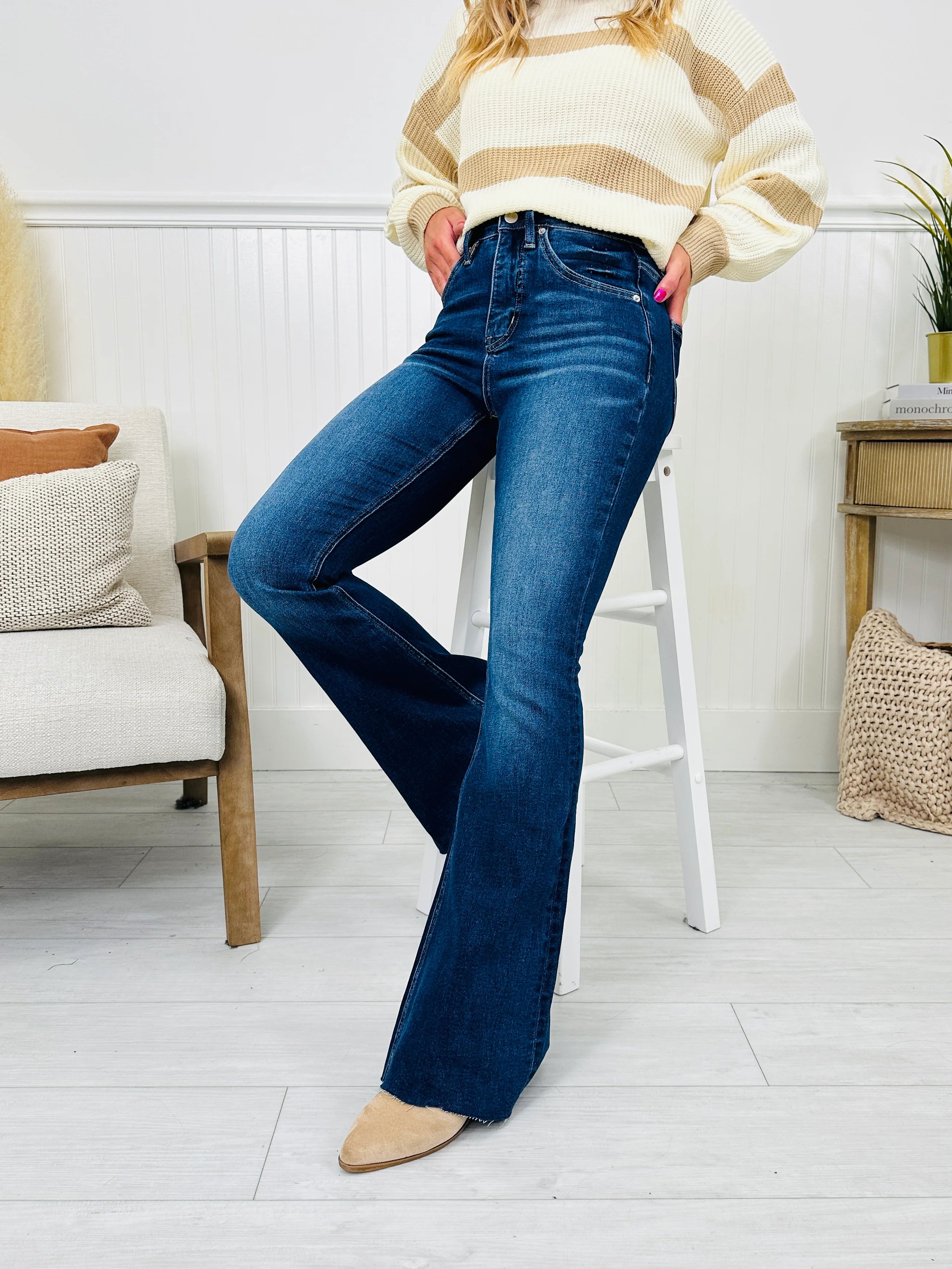 Dare To Flare Tummy Control Jeans