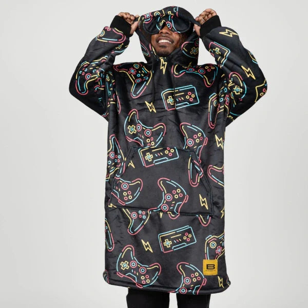 Wearable blanket Oversized with sherpa lining One size fits most.