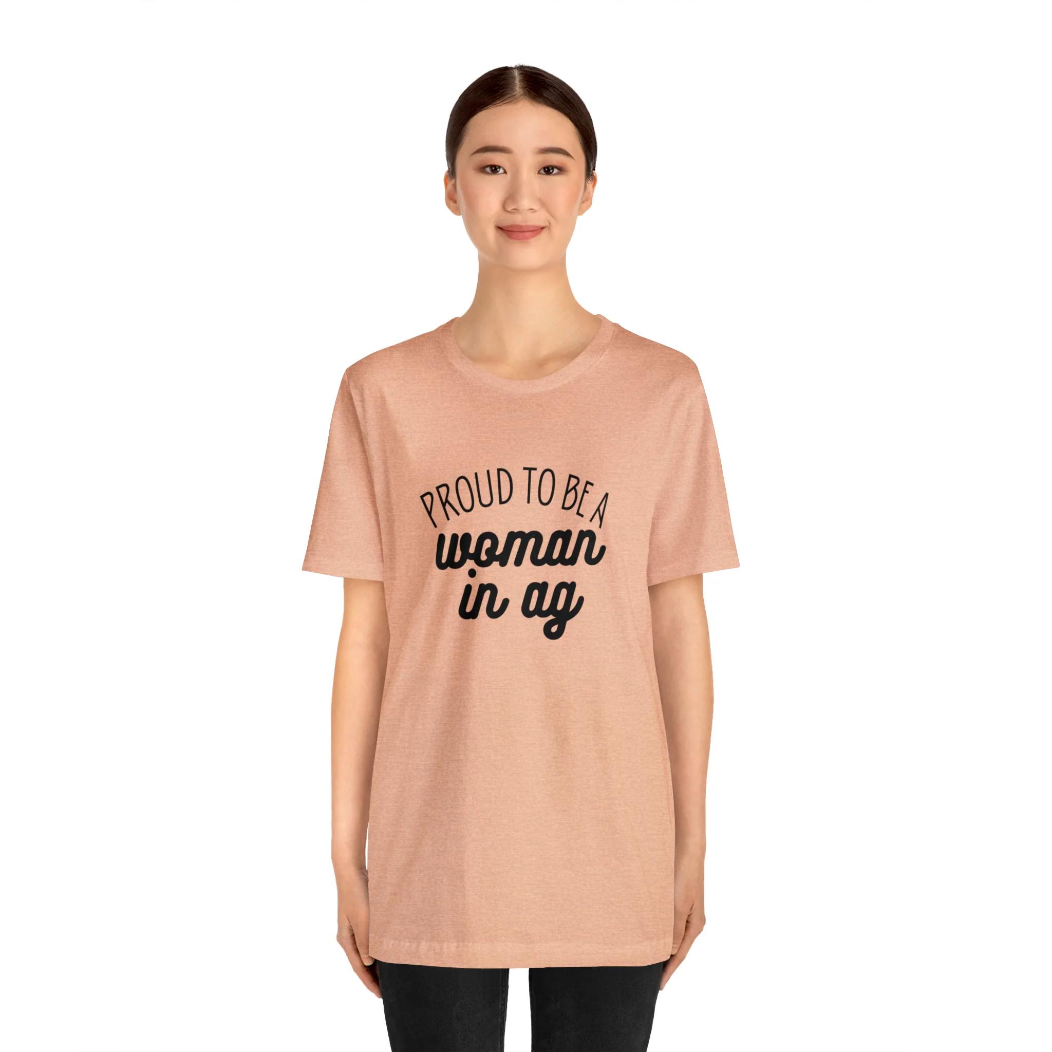Woman in Ag Unisex Jersey Short Sleeve Tee