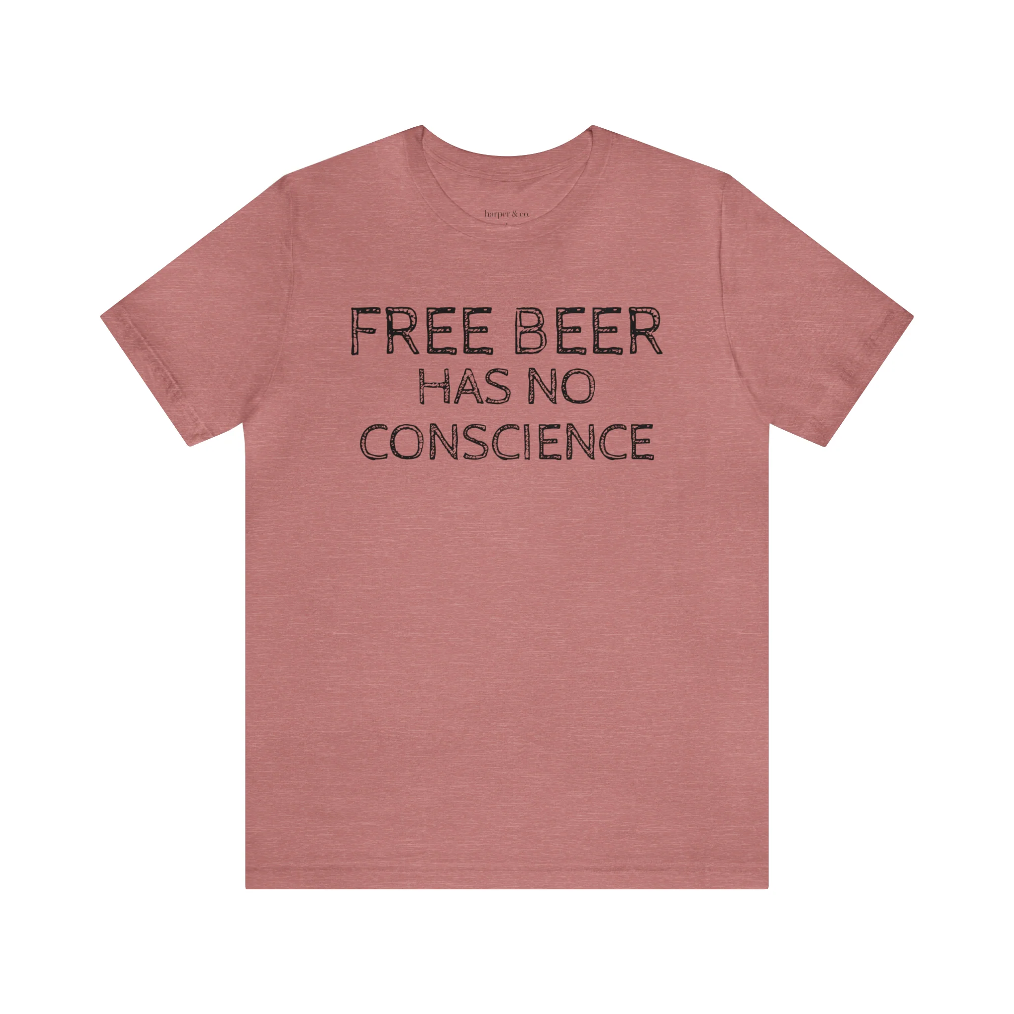 Free Beer Unisex Jersey Short Sleeve Tee