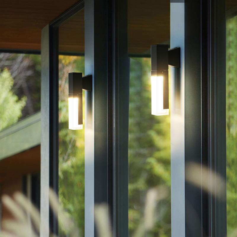 Square Up and Down Lighting LED Waterproof Modern Outdoor Wall Lights