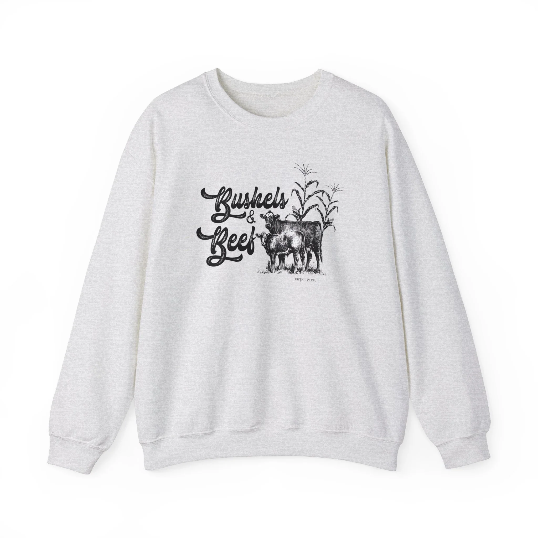 Bushels & Beef Unisex Heavy Blend? Crewneck Sweatshirt