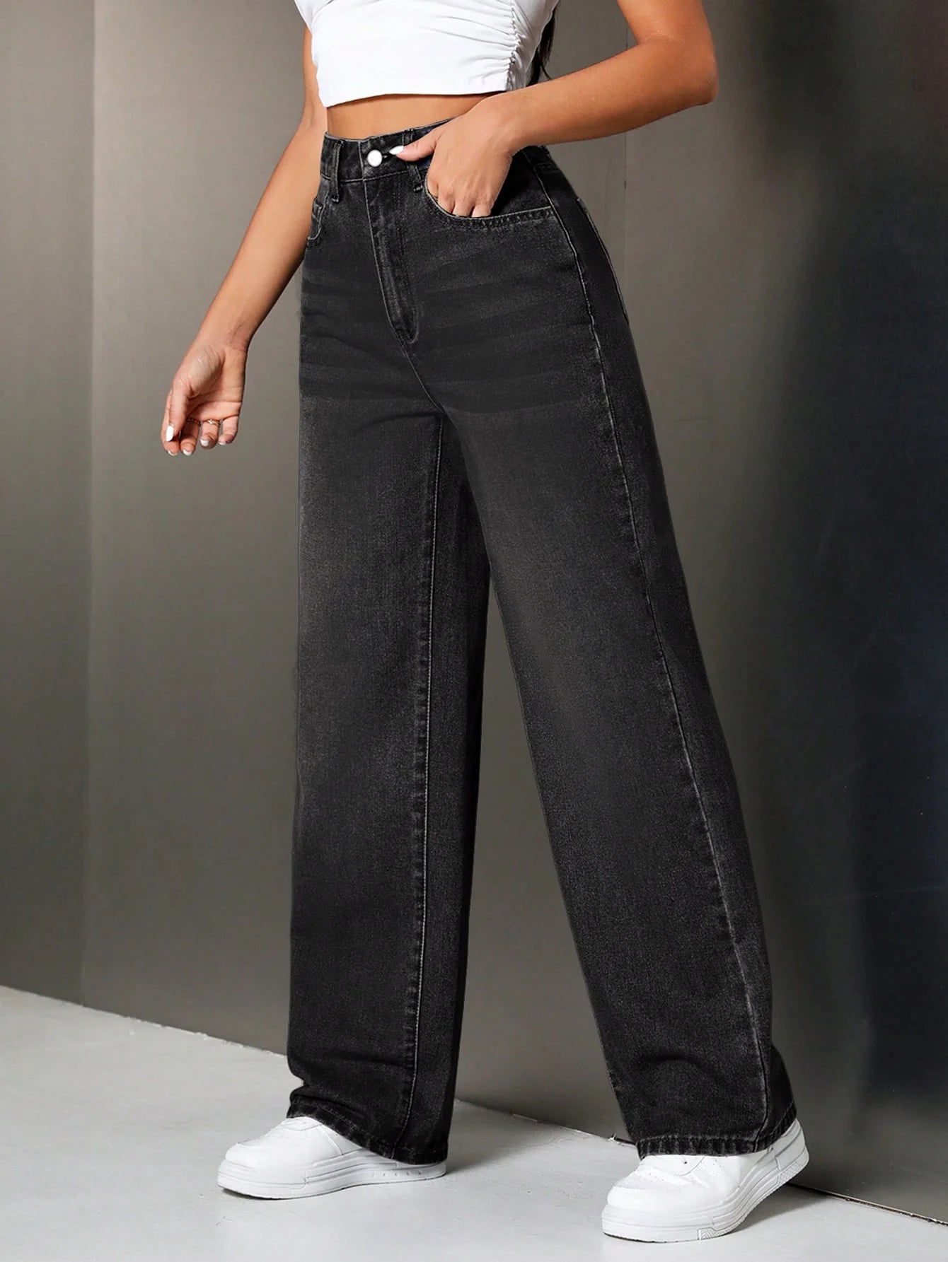 After Dark Straight Fit Jeans