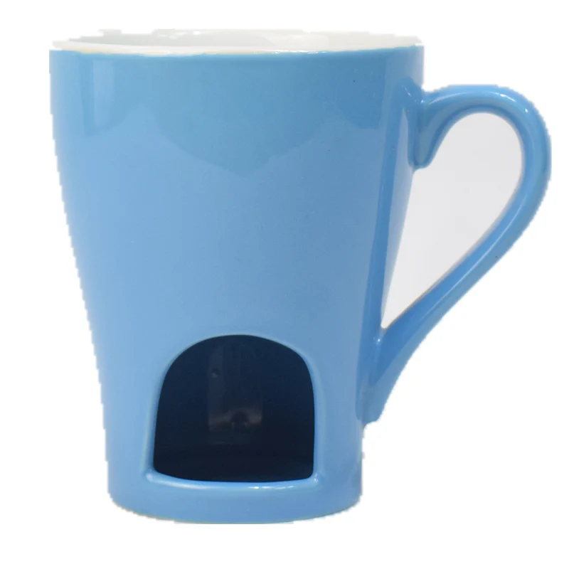 Ceramic Pink & Blue Melter Mug