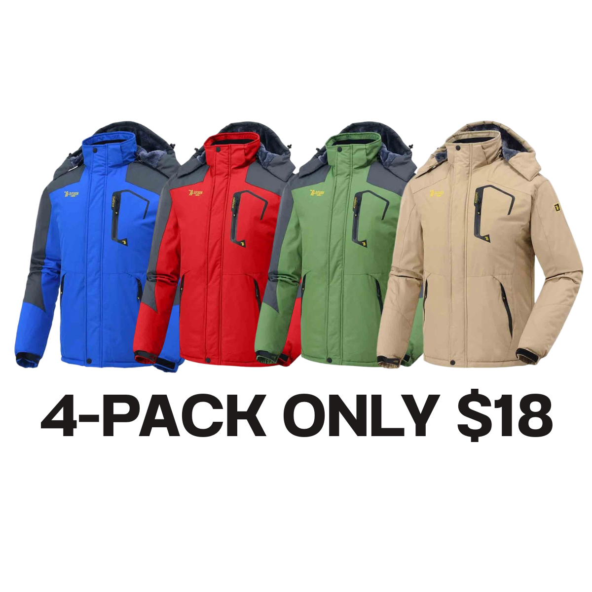 🔥Last Day 95% OFF🔥Men's Waterproof Ski Jacket