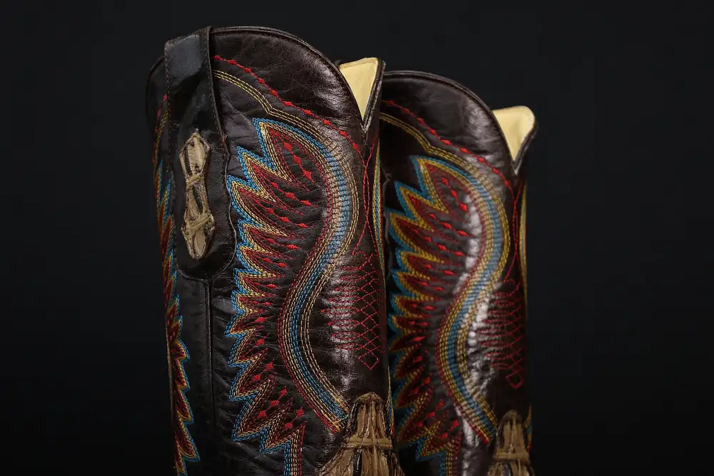 Men’s Orix Caimán Back Leather Boots — Square Toe