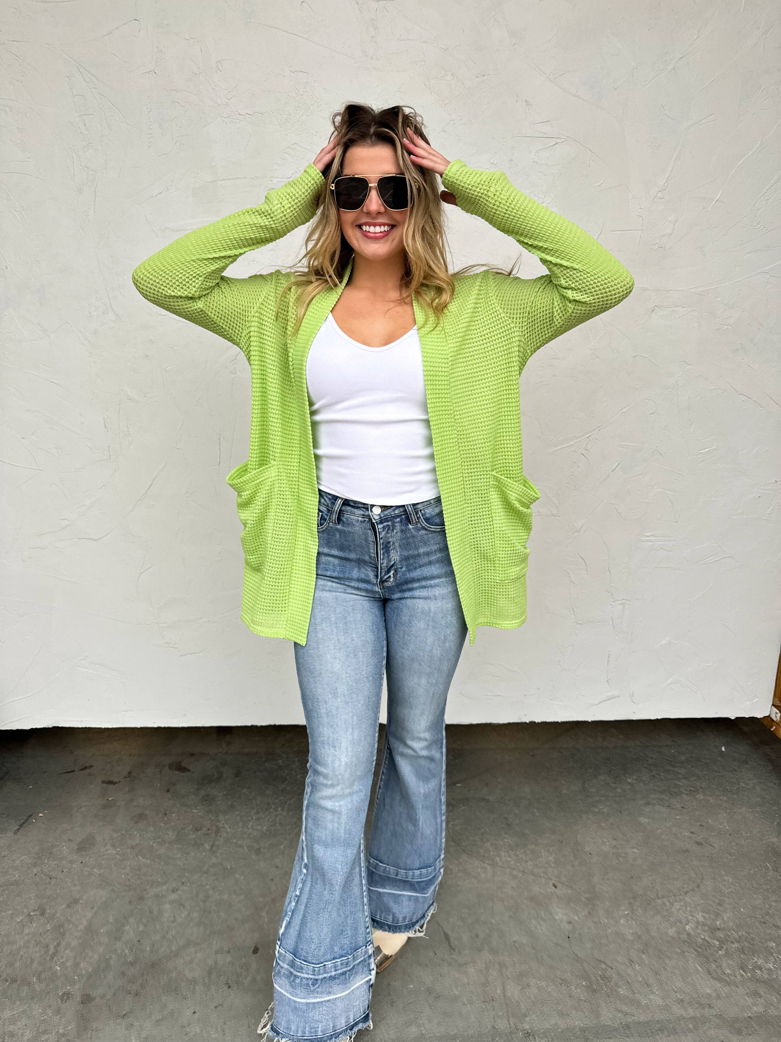 Lola Full Size Pretty Pastels Cardigan - 5 colors