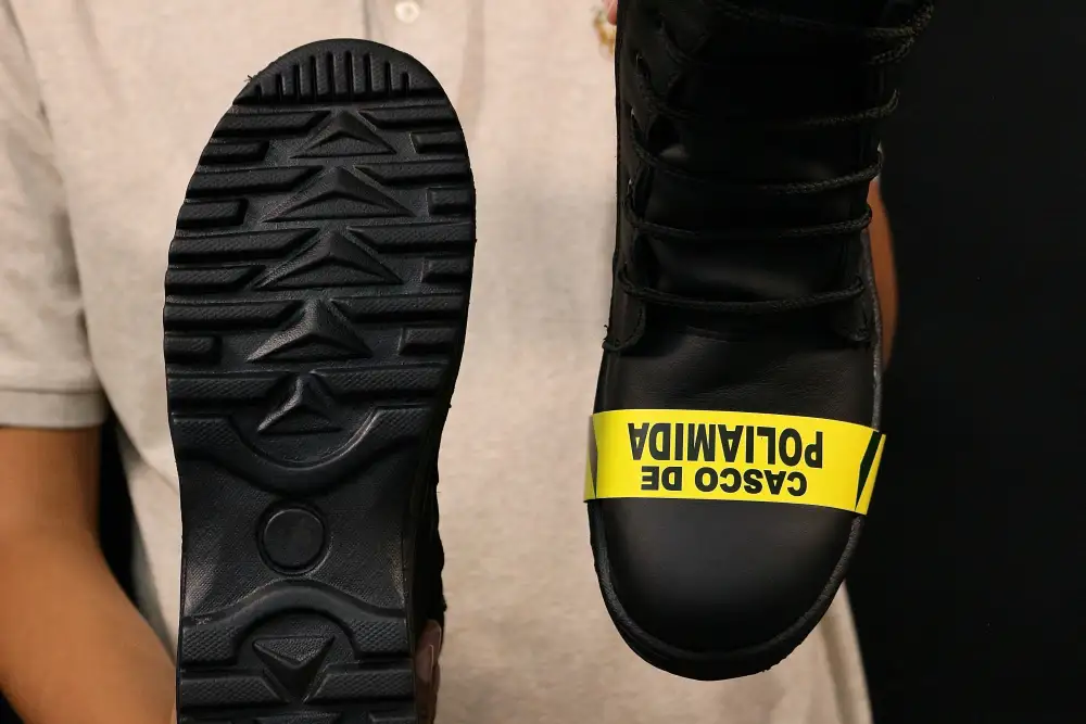 Men's Military-Style Tactical Boots: Wear-Resistant, Non-Slip, Polyamide Toe