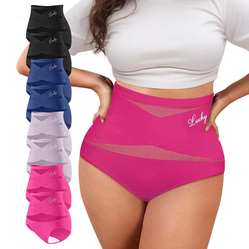 ✨ Women’s High-Waist Comfort Briefs – Soft Support Everyday Underwear (Multi-Pack)