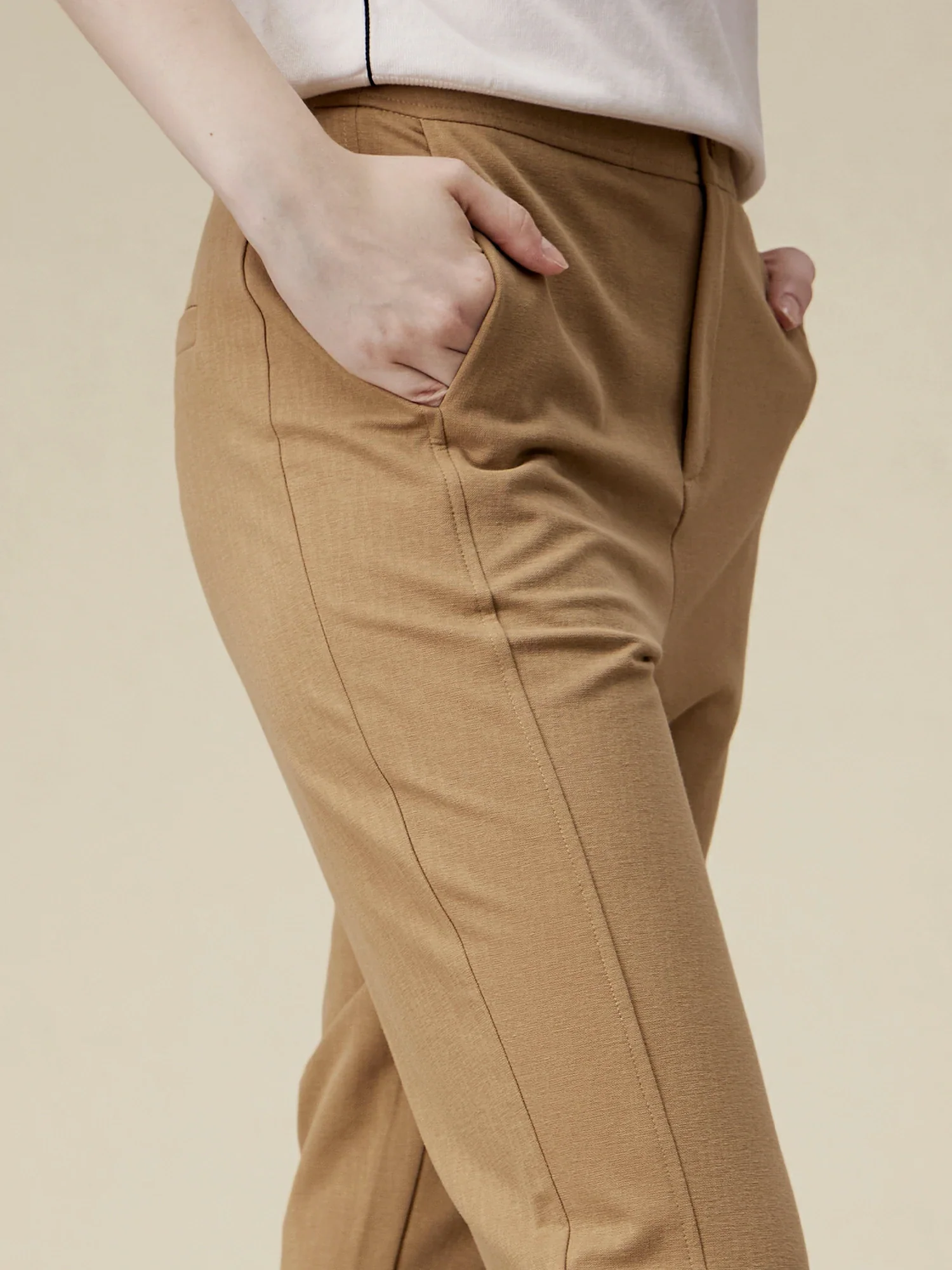 Cotton Linen Slim Pencil Pants