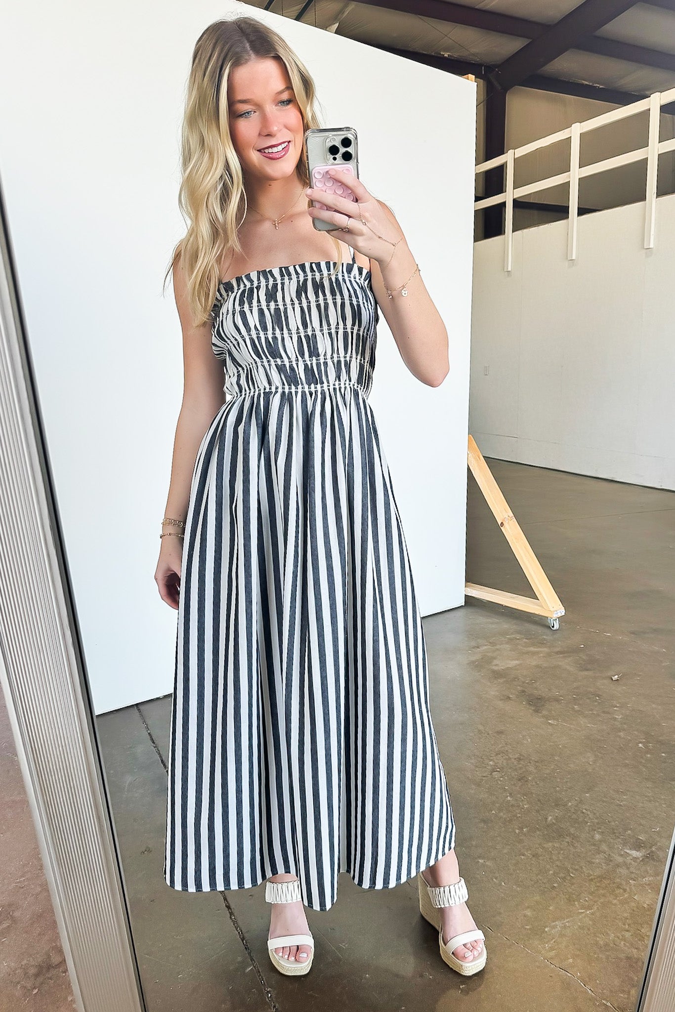 Kirsten Striped Maxi Dress