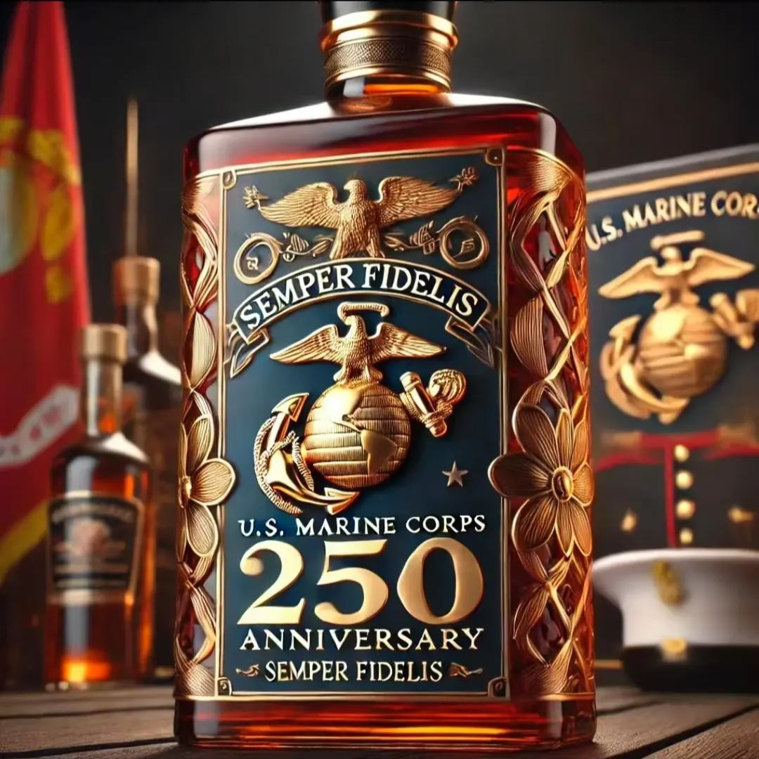 250th Anniversary U.S. Military Commemorative Bottle