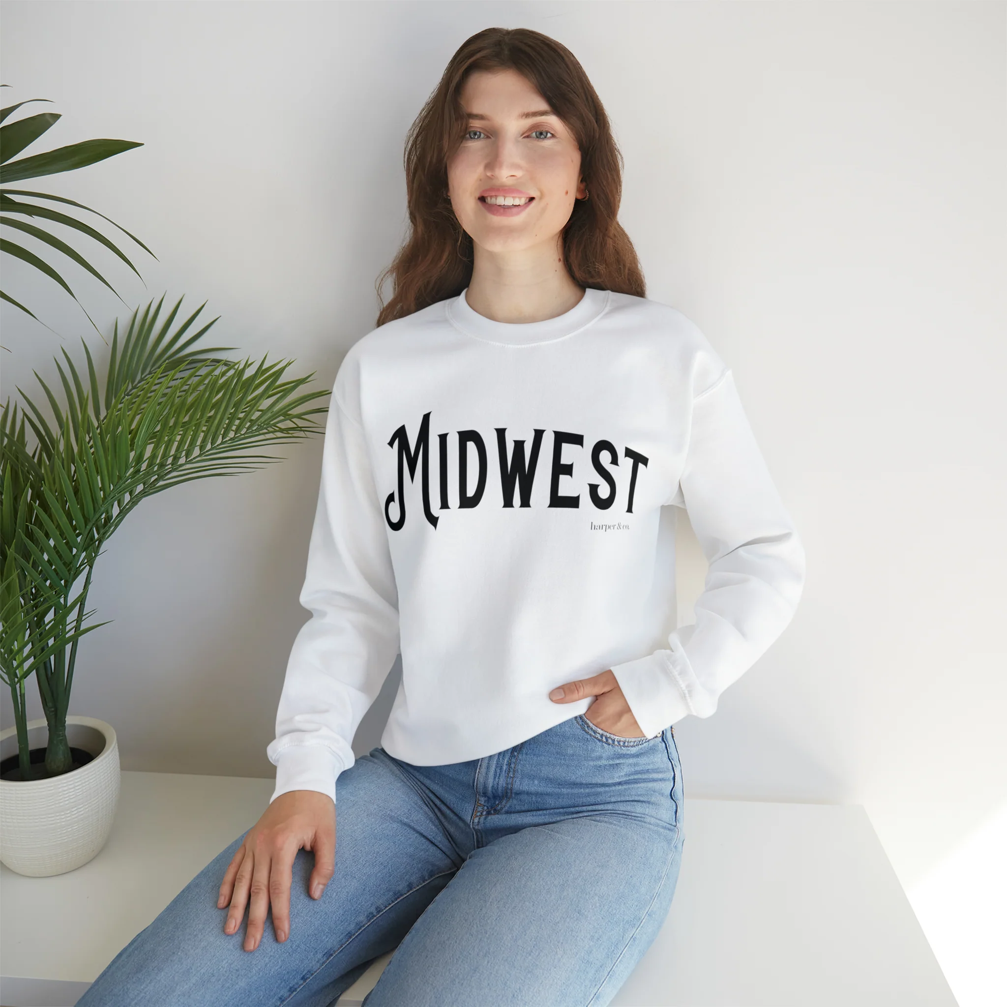 Midwest Unisex Heavy Blend? Crewneck Sweatshirt