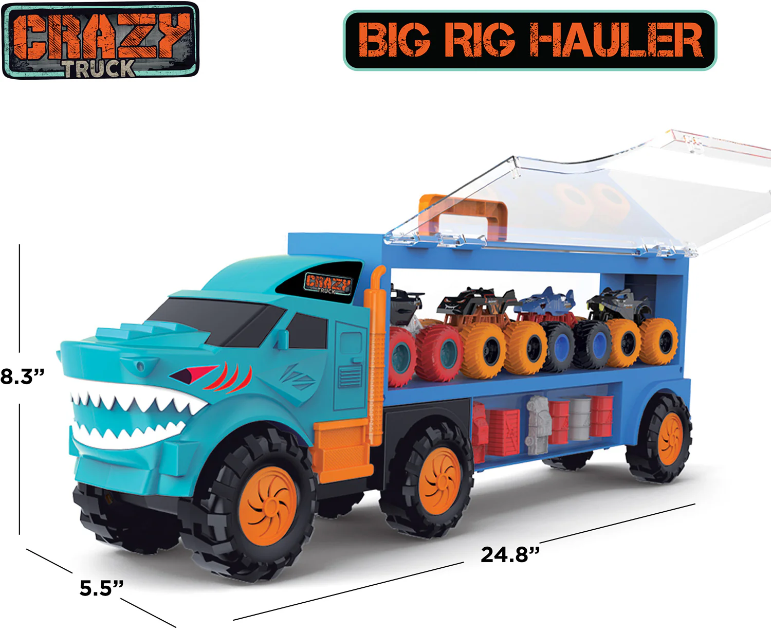 Big Rig Hauler with Cars