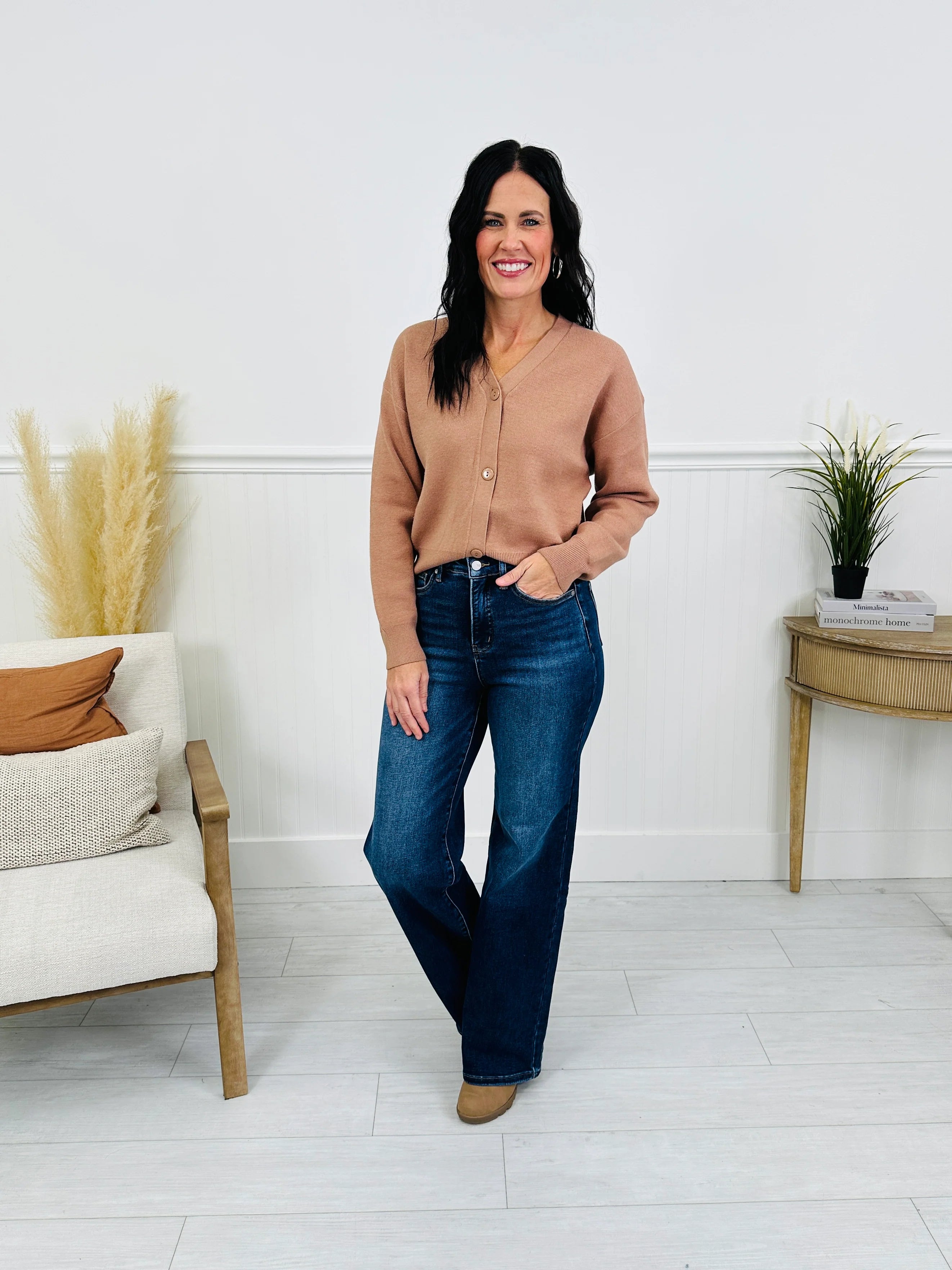 Made For You Wide Leg Jeans in Multiple Inseams