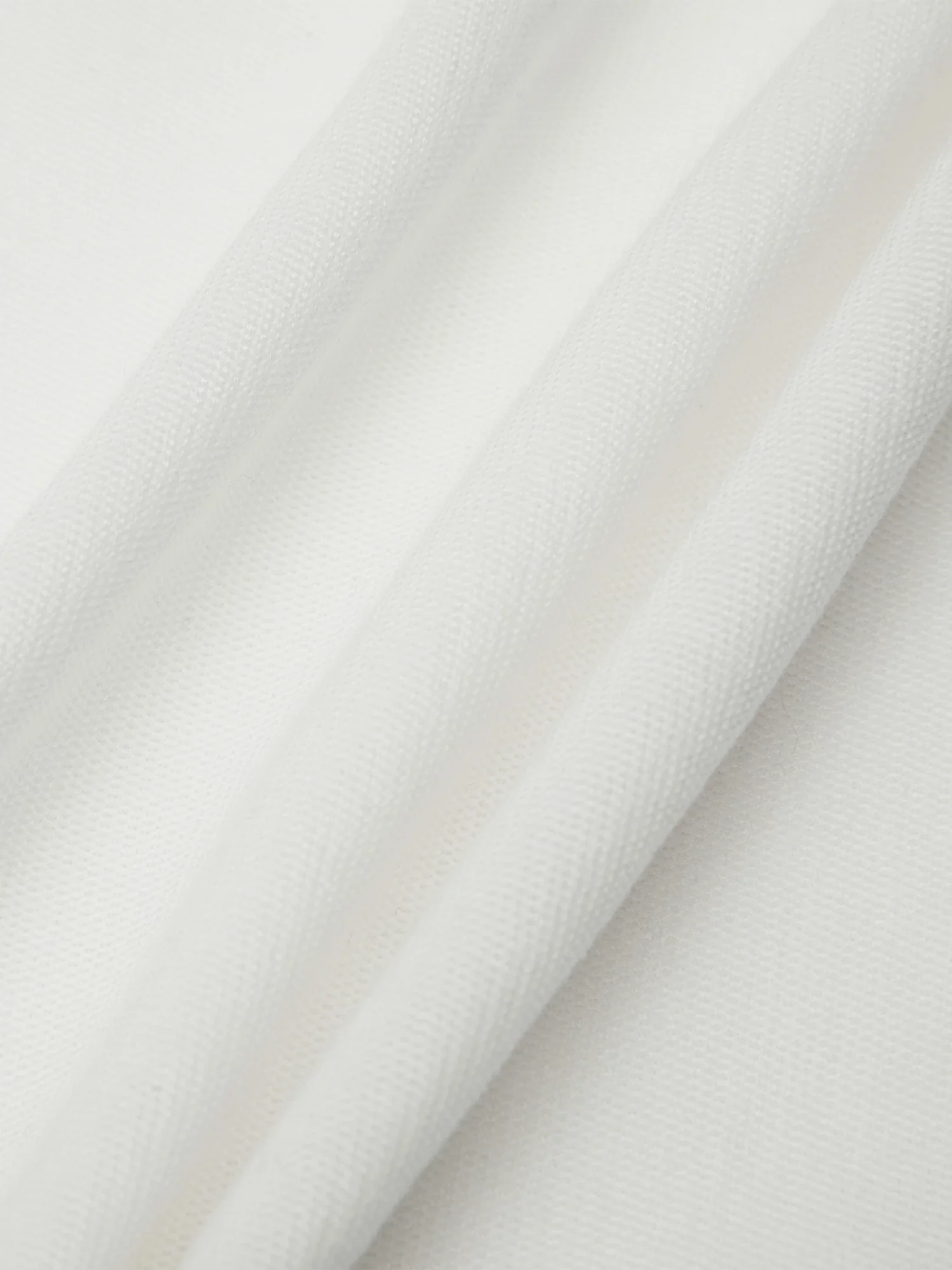 Cotton & Linen Polo Collar Short Sleeve Contrast Top