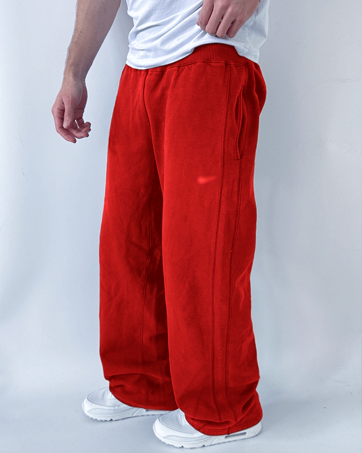 Baggy Fleece Joggers (Relaxed Wide Fit)