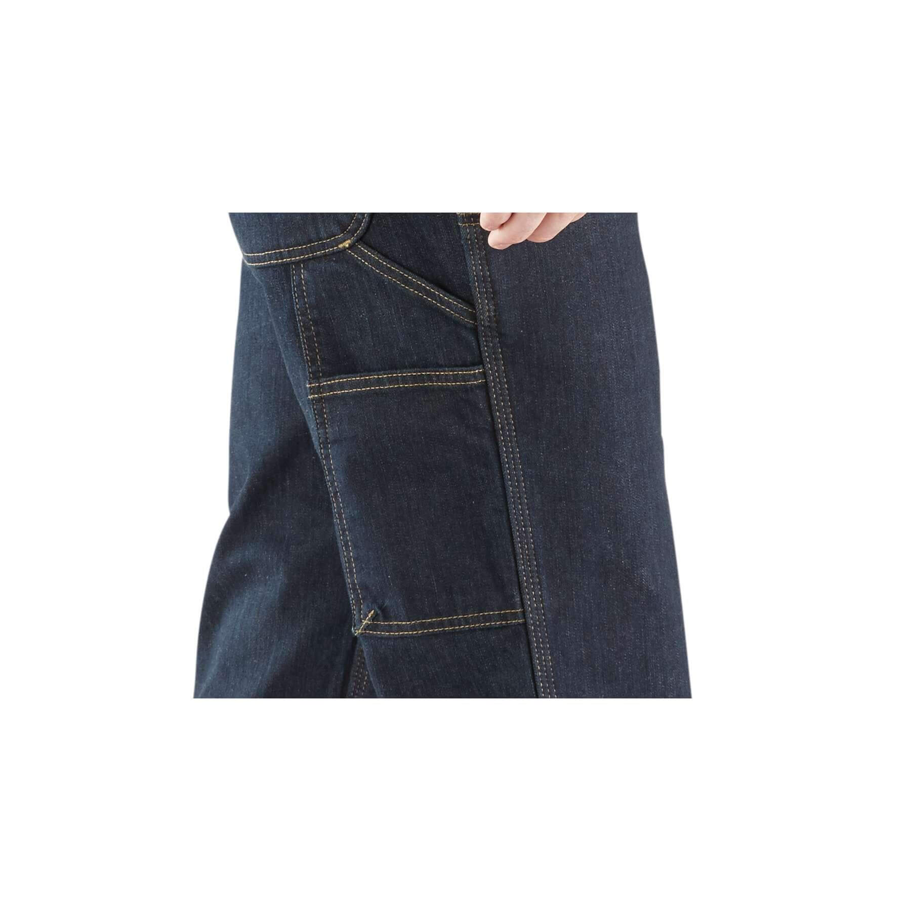 CHT Relaxed Fit Straight Leg Double Front Utility Jeans 103329