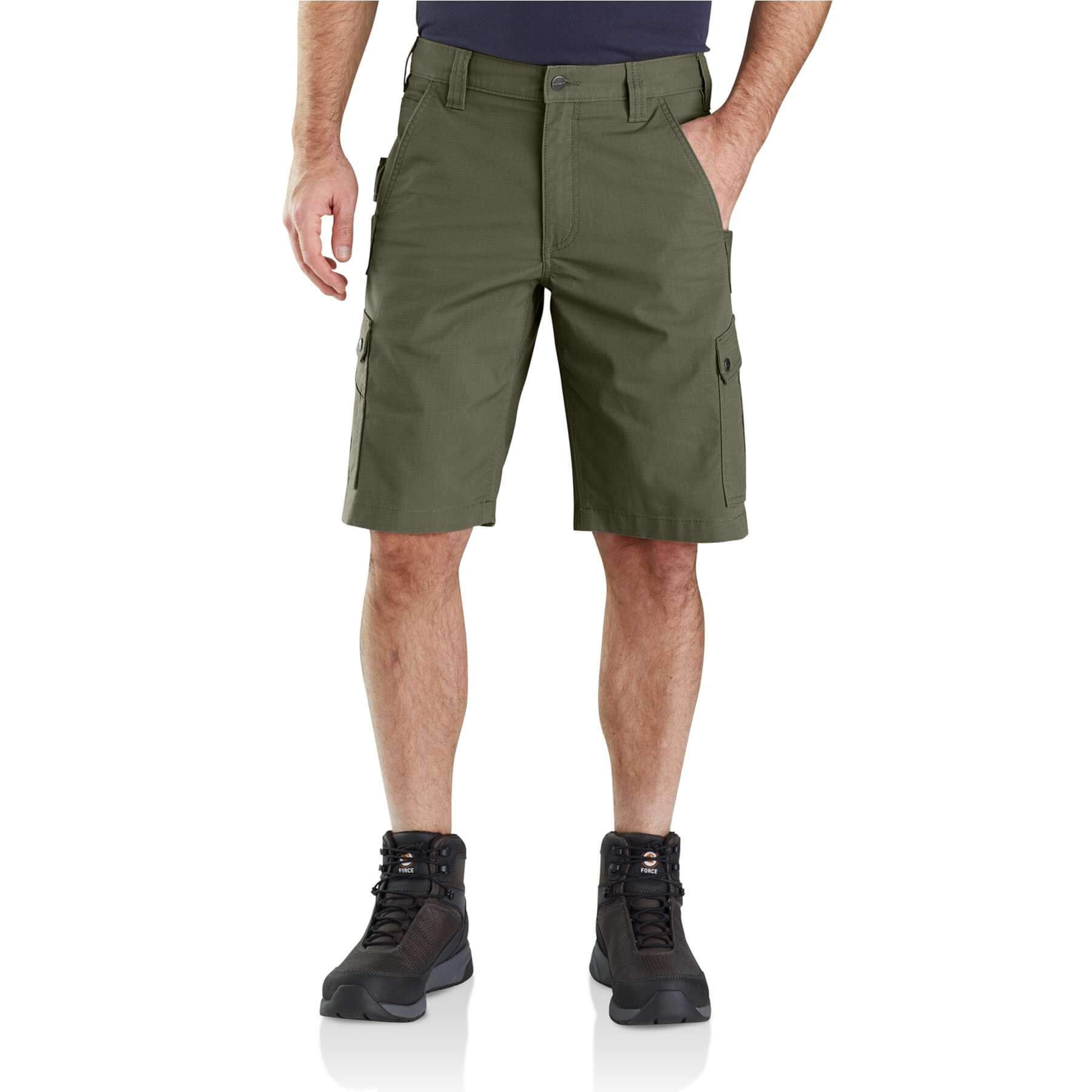 CHT Steel Relaxed Fit 12 Inch Stretch Ripstop Cargo Work Shorts 104727