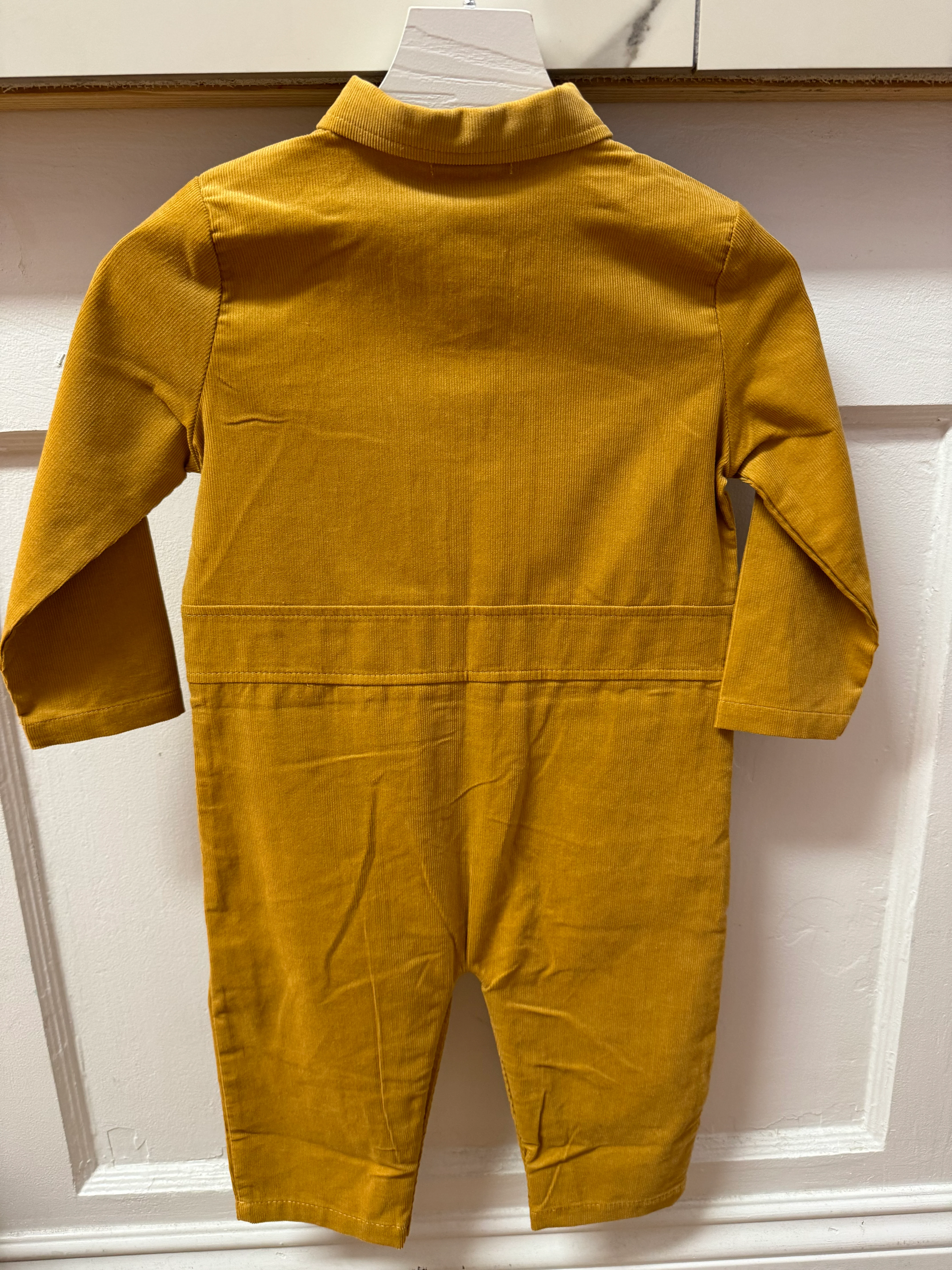 Retro Jumpsuit- Mustard
