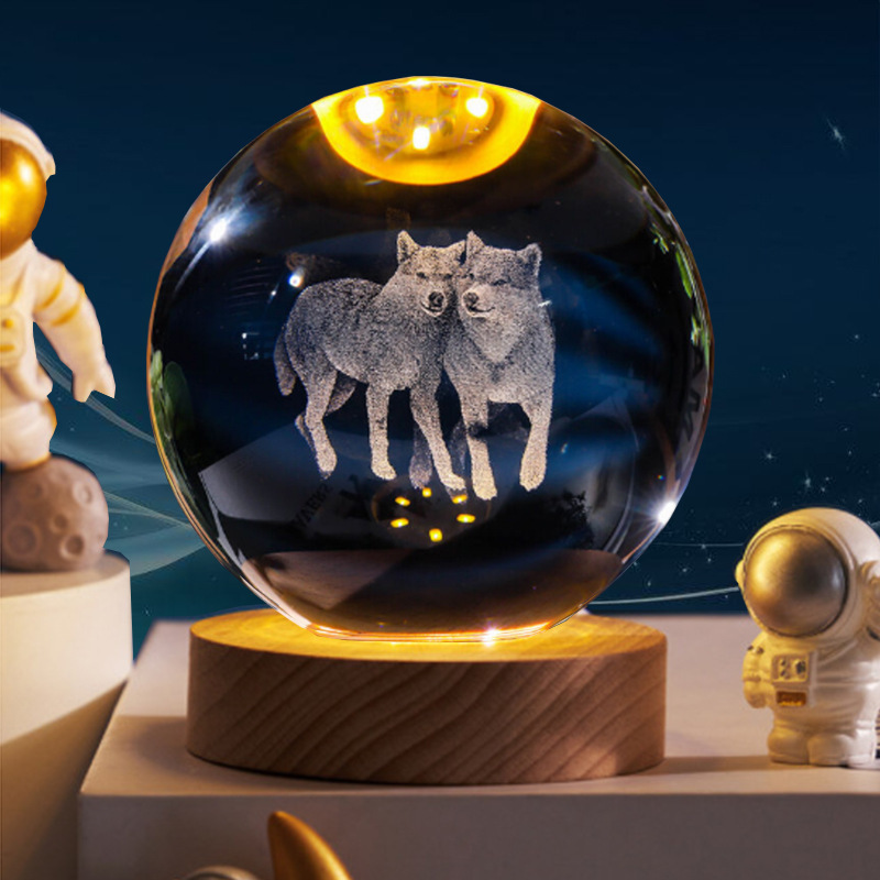 3D Animal Crystal Ball - Best Gifts for Animal Lovers
