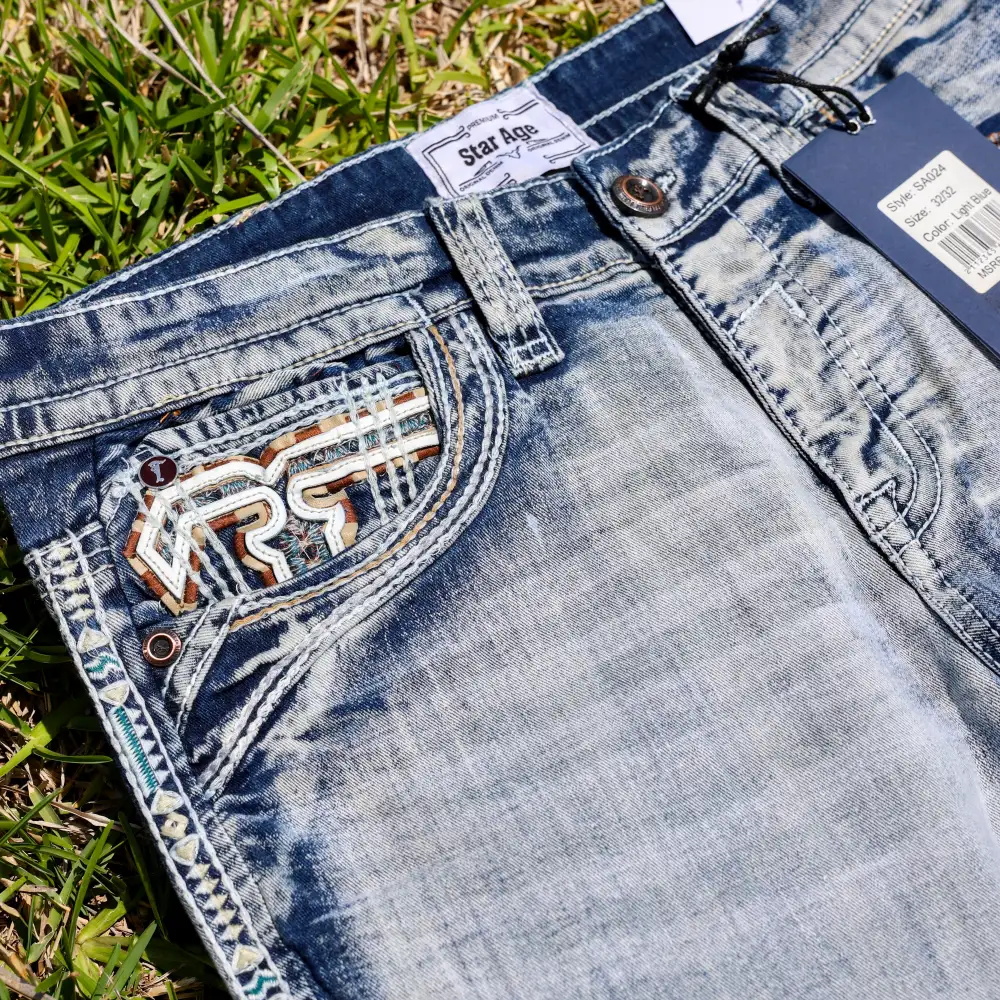 Men’s SA-024 Boot Cut Blue Jean