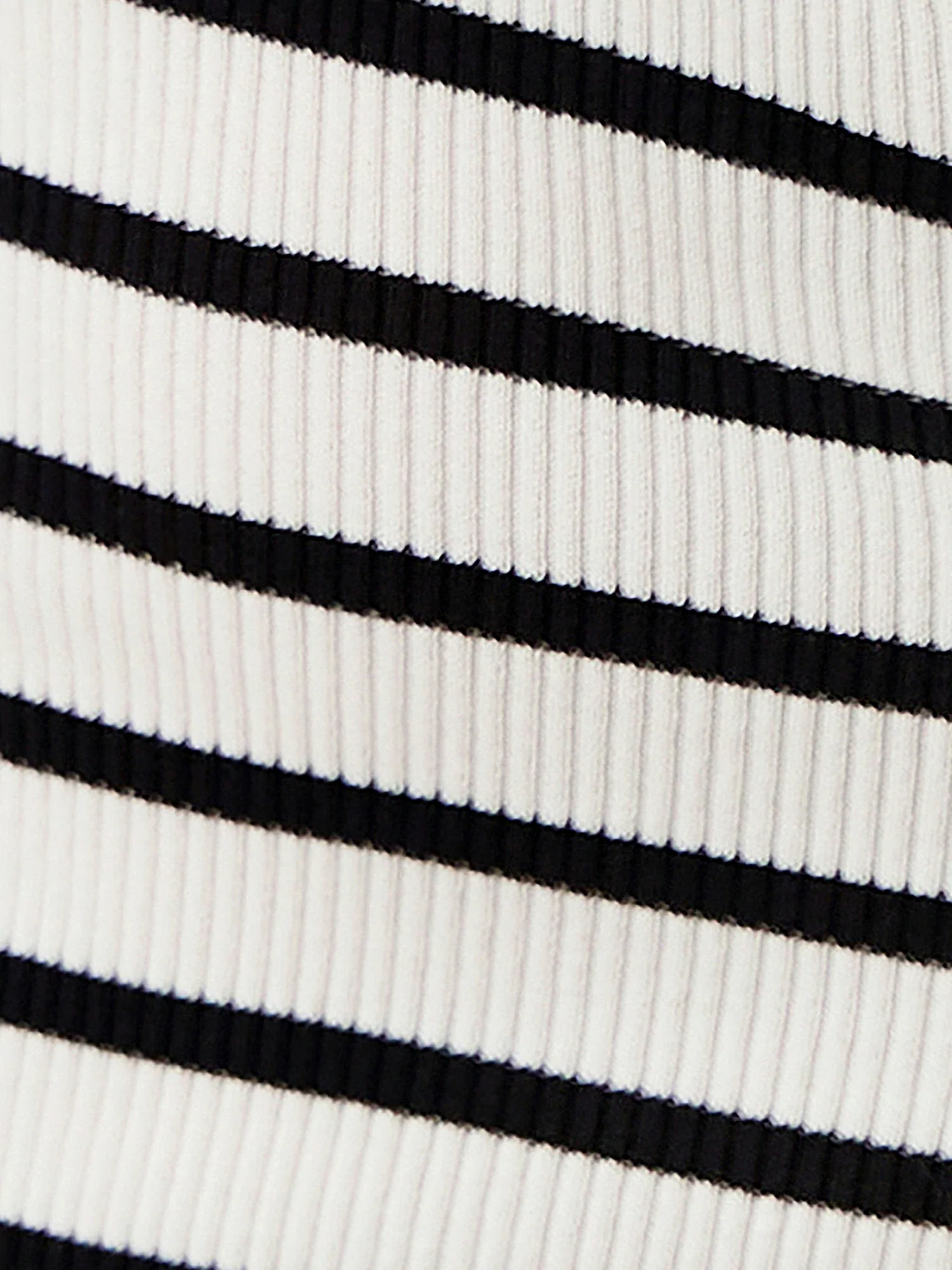 Striped Knitted Slim-Fit Cardigan