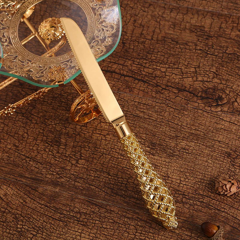 2PC Luxury Gold Server Set