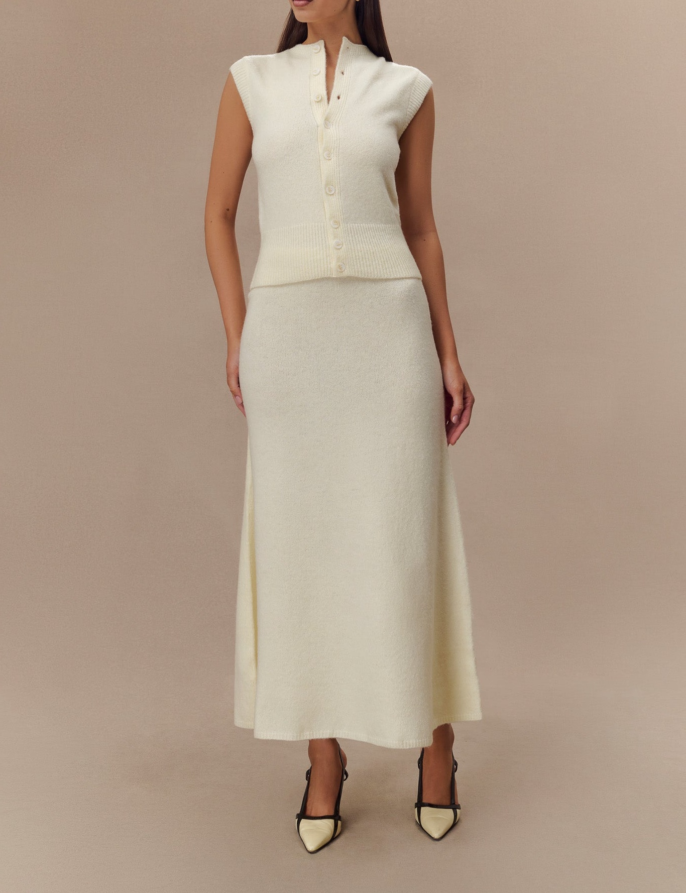 Marle Sleeveless Knit Vest