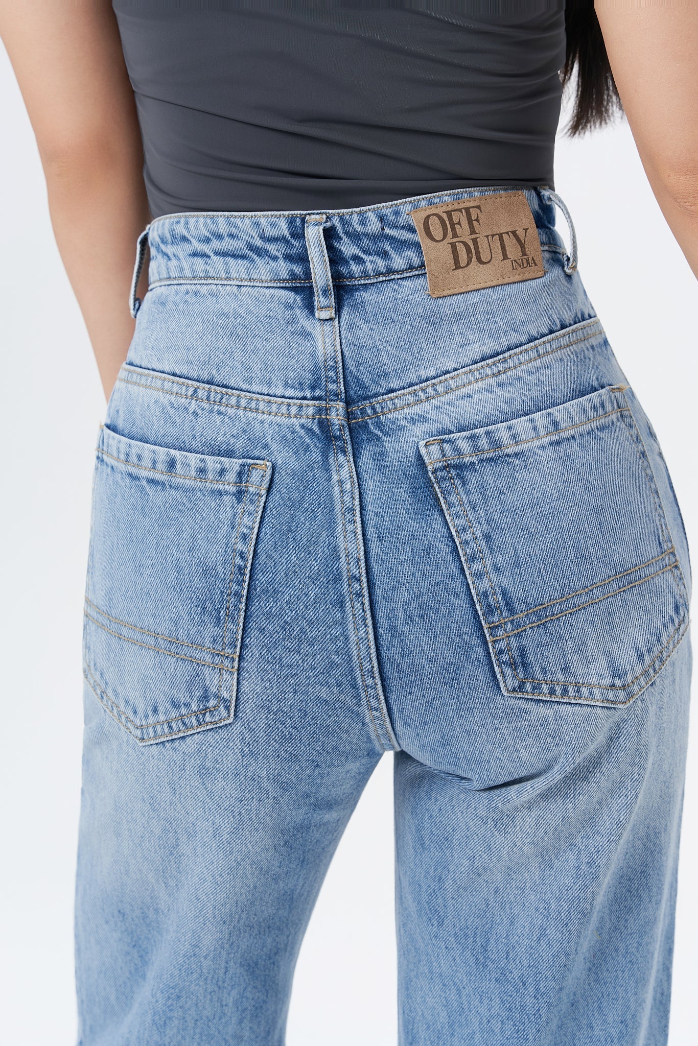 Insta Glam Wide Leg Jeans