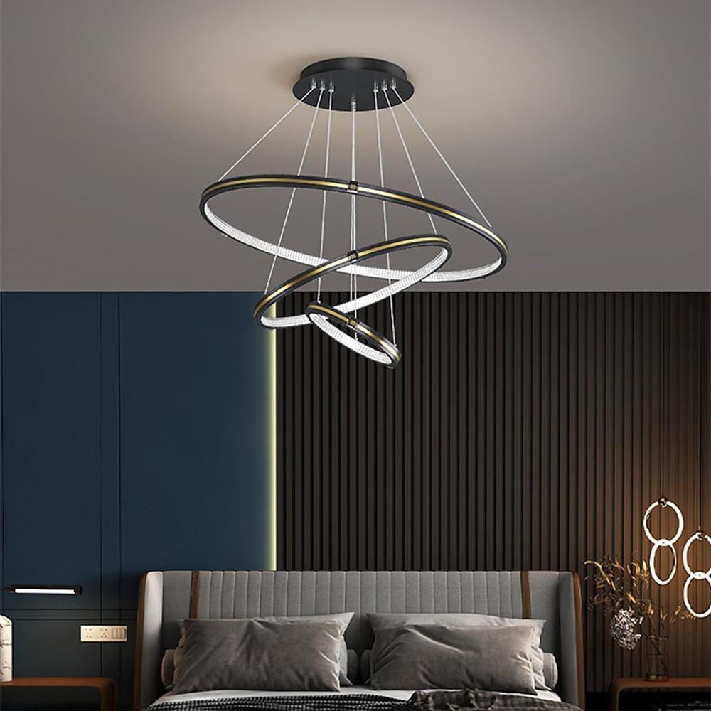 3 Ring Modern Chandeliers Dining Room Chandelier