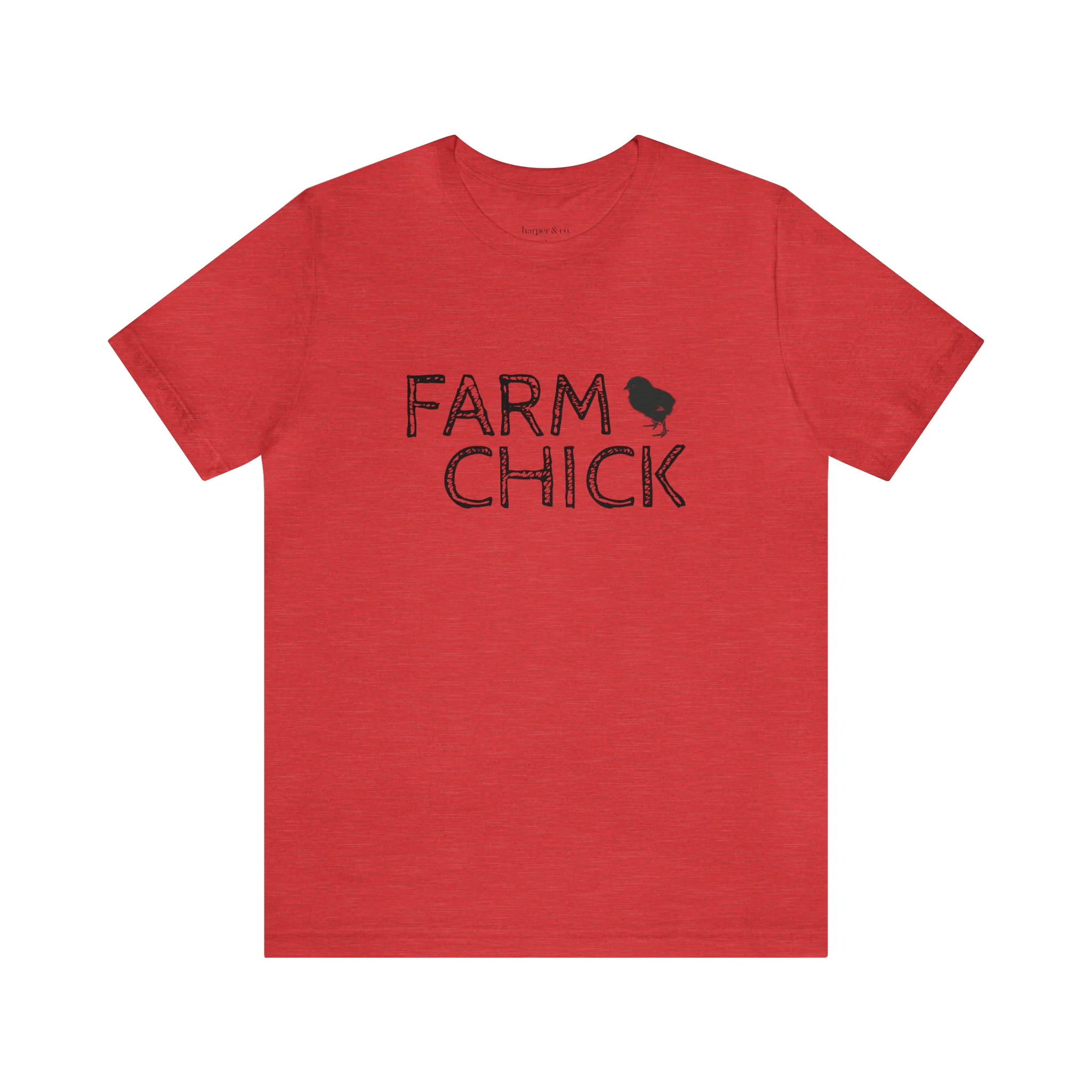 Farm Chick 2 Unisex Jersey Short Sleeve Tee