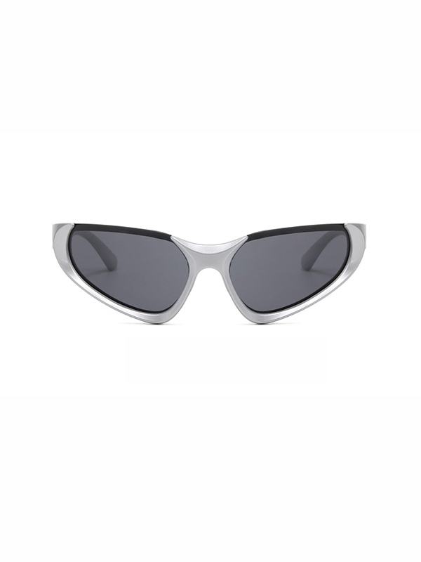 Geometric Sun-Protection Sunglasses Accessories