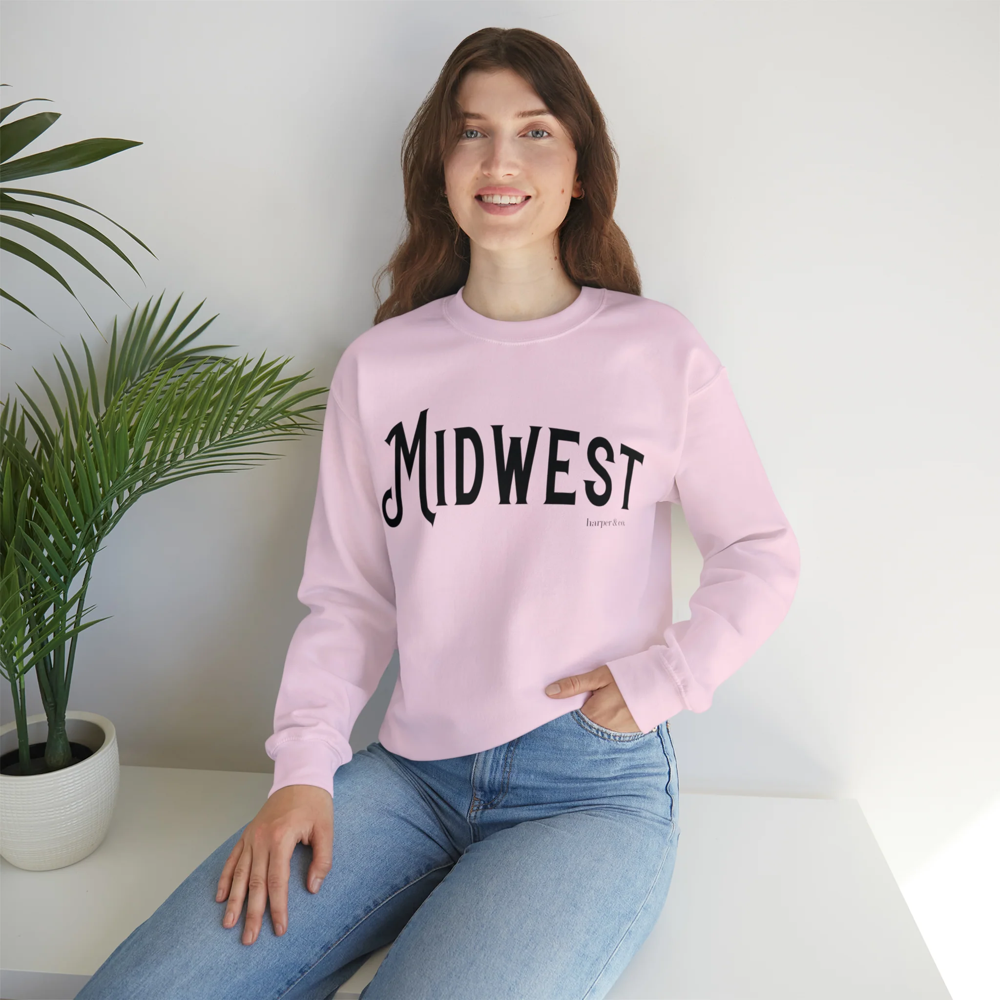 Midwest Unisex Heavy Blend? Crewneck Sweatshirt