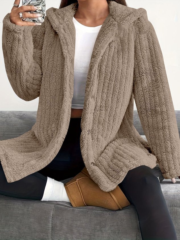 Hoodie Cotton Regular Fit Casual Jacket