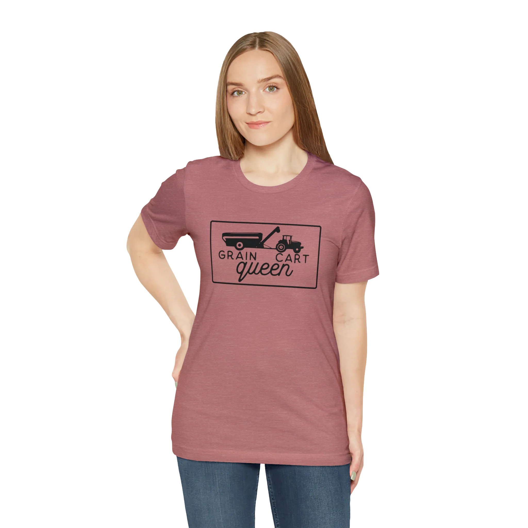 Grain Cart Queen Unisex Jersey Short Sleeve Tee