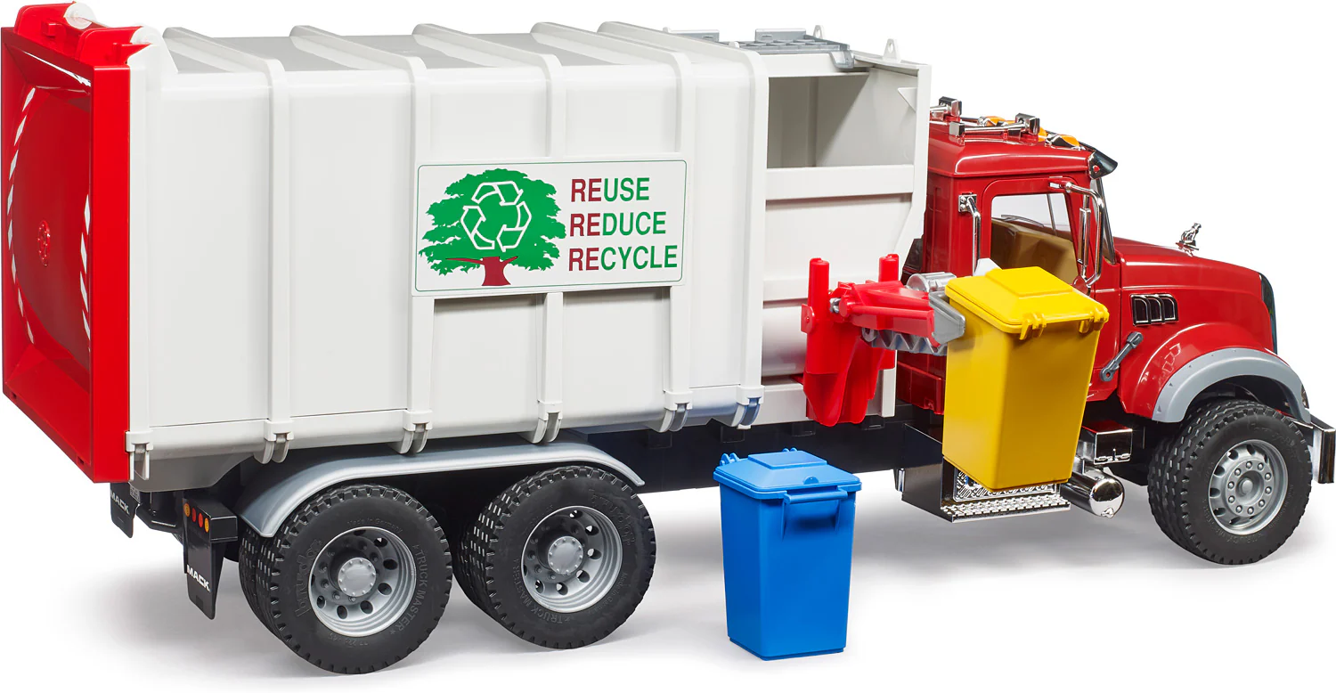 Heavy-Duty Side-Loading Garbage Truck