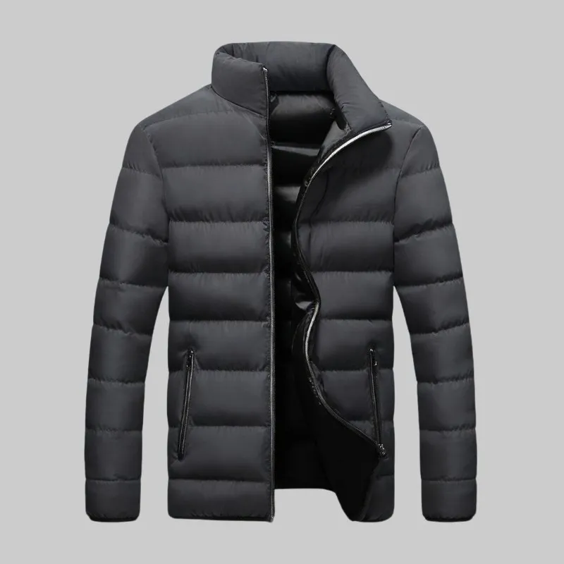 Men's Autumn Winter Thickened Sports Puffer Jacket