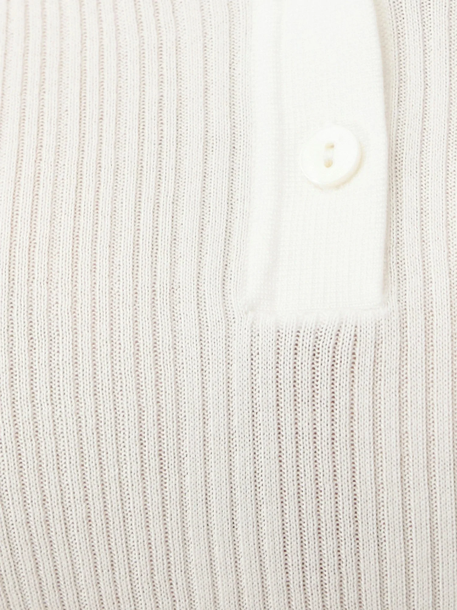 100% Lyocell Slim-Fit Knit Top