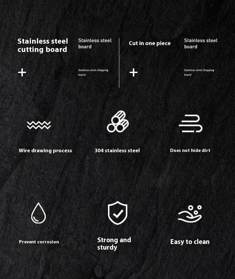 Stainless Steel Prep Boards