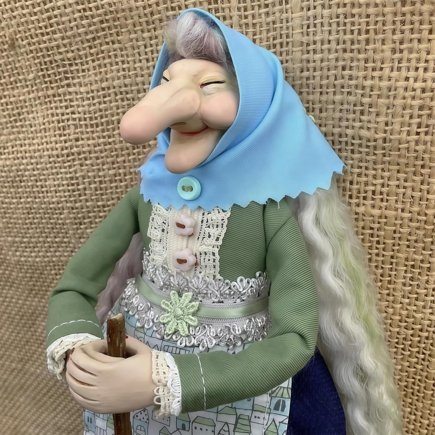 Handmade Kitchen Witch Doll  Your Kitchen's Lucky Charm & Whimsical Companion