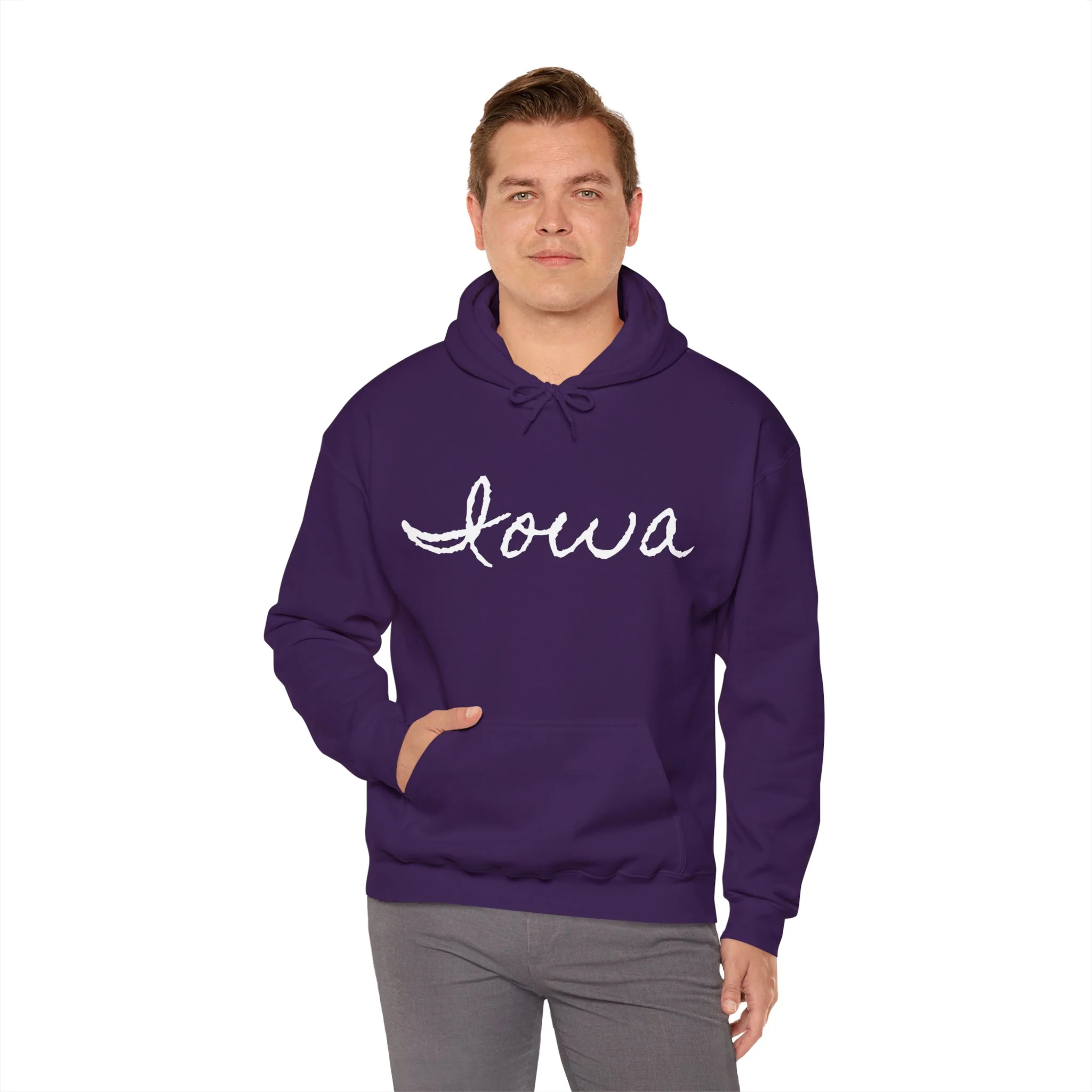 Iowa Unisex Fleece Hoodie