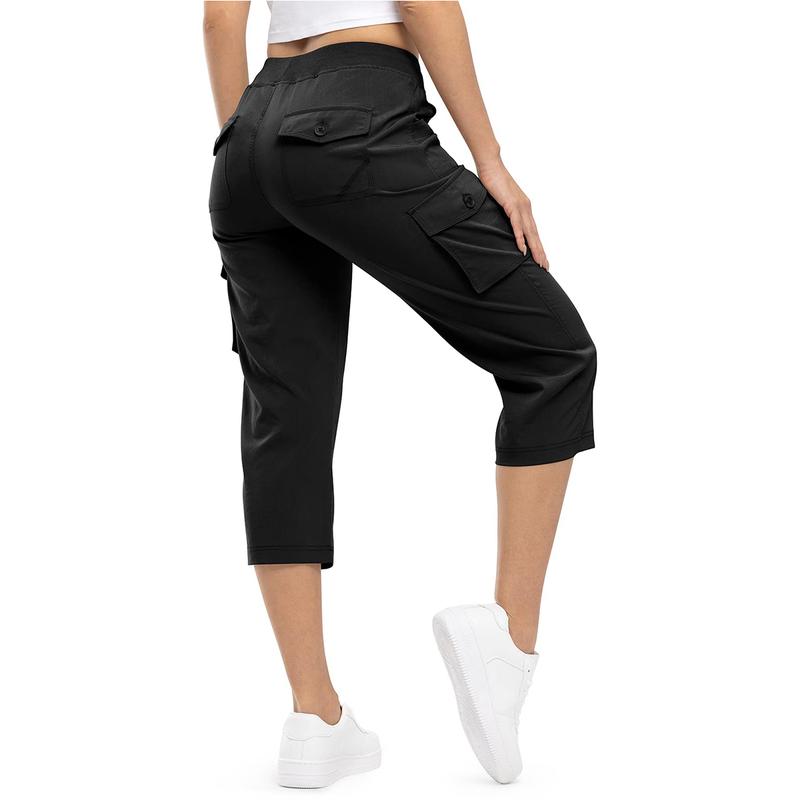 Women’s Lightweight Quick-Dry Capri Cargo Pants
