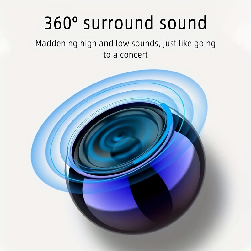 Portable Music Player Mini M3 Wireless Speaker With Subwoofer For HD Surround Sound