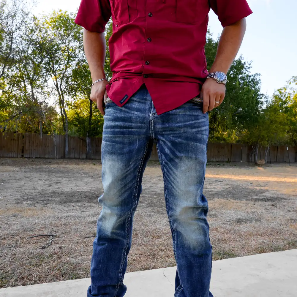 Men’s SA-039 Straight Fit Blue Jean