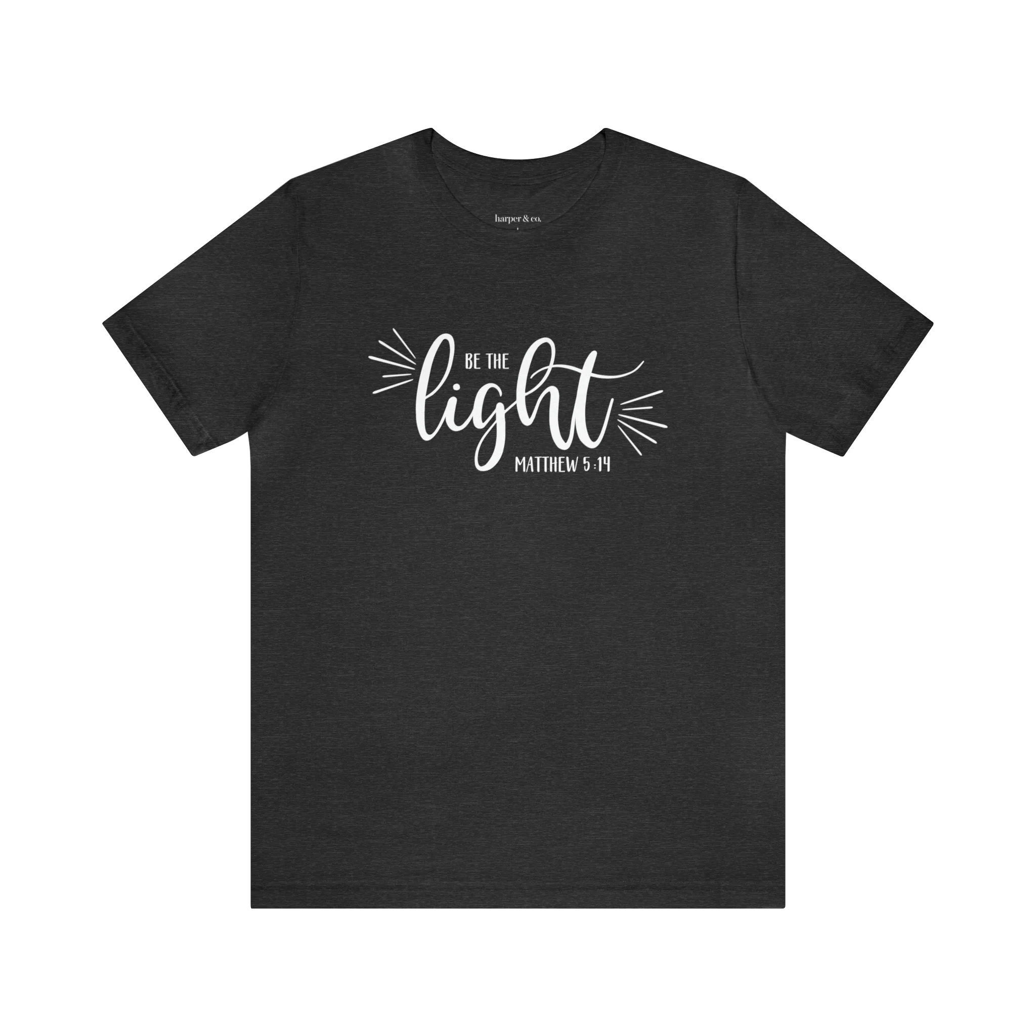 Be the Light Unisex Jersey Short Sleeve Tee