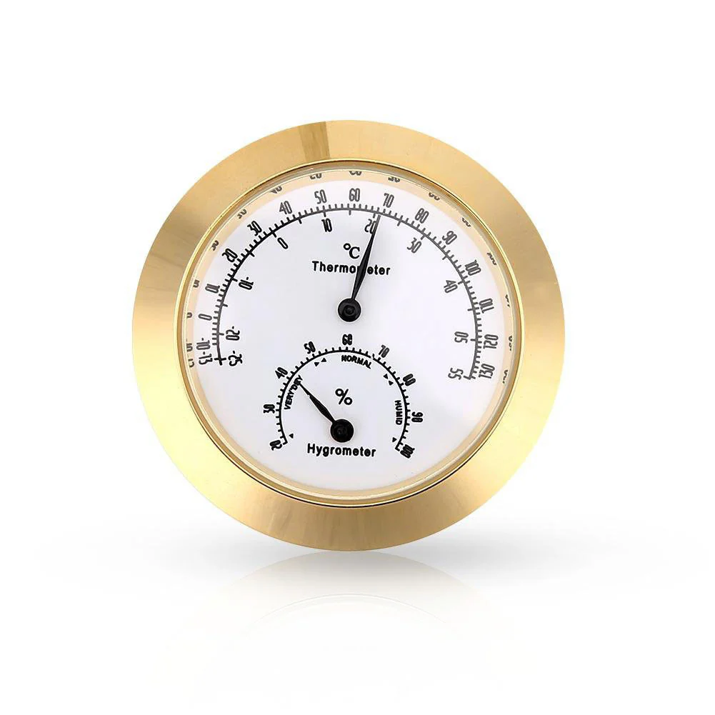 Metal Thermometer-Hygrometer