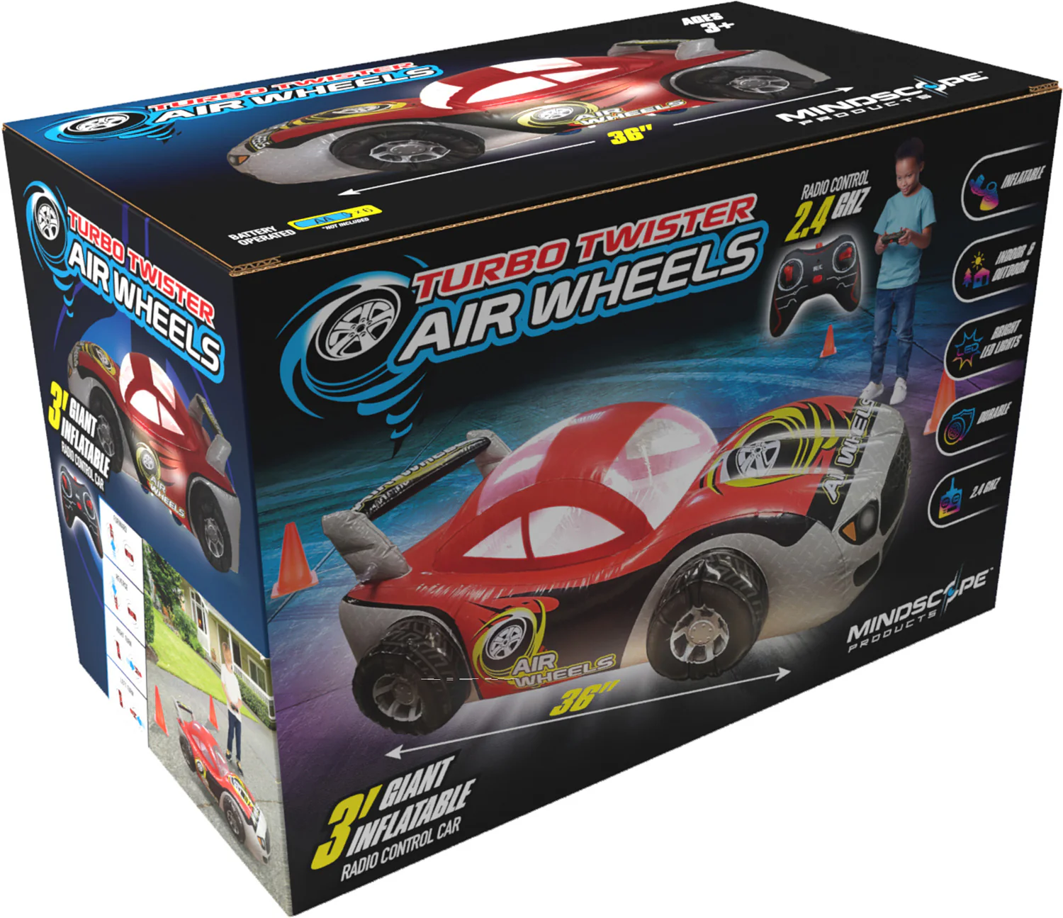 Twister Air Wheels Inflatable 3' RC Car